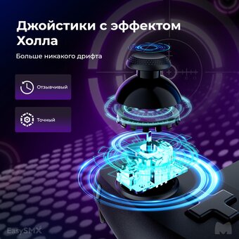  Геймпад для смартфона EasySMX M10 (VG-C419) черный 