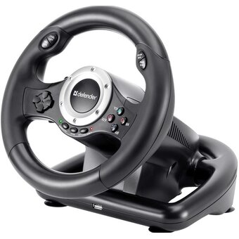  Руль Defender Turbo Pro для PC, PS3, PS4, Xbox Series X, Series S, One, Nintendo Switch (64291 