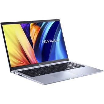  Ноутбук ASUS VivoBook Series X1502ZA-EJ2233 (90NB0VX2-M03350) 15.6" 1920x1080/Core i3-1220P/RAM 8Гб/SSD 512Гб/Intel UHD/EngRus/DOS silver 1.7 кг 