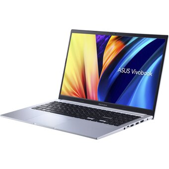  Ноутбук ASUS VivoBook Series X1502ZA-EJ2233 (90NB0VX2-M03350) 15.6" 1920x1080/Core i3-1220P/RAM 8Гб/SSD 512Гб/Intel UHD/EngRus/DOS silver 1.7 кг 
