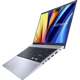  Ноутбук ASUS VivoBook Series X1502ZA-EJ2233 (90NB0VX2-M03350) 15.6" 1920x1080/Core i3-1220P/RAM 8Гб/SSD 512Гб/Intel UHD/EngRus/DOS silver 1.7 кг 