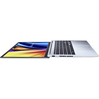  Ноутбук ASUS VivoBook Series X1502ZA-EJ2233 (90NB0VX2-M03350) 15.6" 1920x1080/Core i3-1220P/RAM 8Гб/SSD 512Гб/Intel UHD/EngRus/DOS silver 1.7 кг 