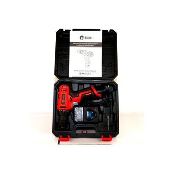  Дрель-шуруповерт EDON AD-1201 черный/красный 15417 