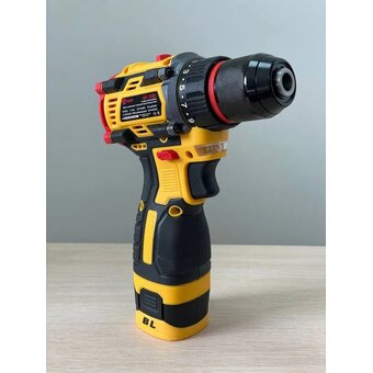  Дрель-шуруповерт EDON AD-18BL черный/желтый 24893 