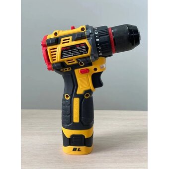  Дрель-шуруповерт EDON AD-18BL черный/желтый 24893 