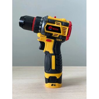  Дрель-шуруповерт EDON AD-18BL черный/желтый 24893 