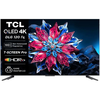  Телевизор TCL 55C655PRO черный 