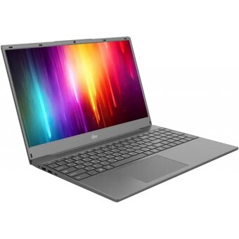  Ноутбук iRU Калибр 15PH (2054001) 15.6", IPS, AMD Ryzen 5 5500U 2.1ГГц, 6 ядер, 8ГБ 512ГБ SSD, AMD Radeon Rx Vega 7, Free DOS, черный 