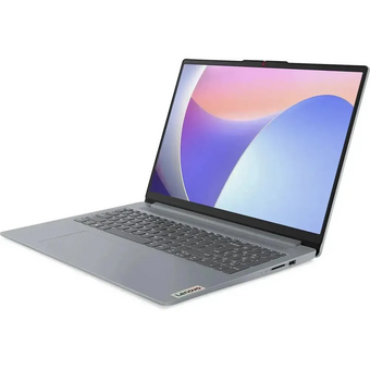  Ноутбук LENOVO IdeaPad 3 Slim 15IRU8 (82X700BVPS-RU) 15.6" 1920x1080/Core i3-1315U/RAM 8Гб/SSD 256Гб/Intel UHD Graphics/EngRus/DOS серый 1.62 кг 