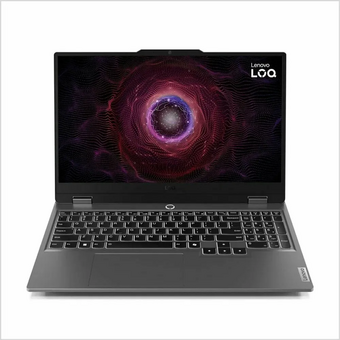  Ноутбук LENOVO LOQ 15IRX9 (83DV00NJRK) 15.6" IPS FHD Core i7 13650HX/16Gb/1Tb SSD/4060 8Gb/noOS/grey 