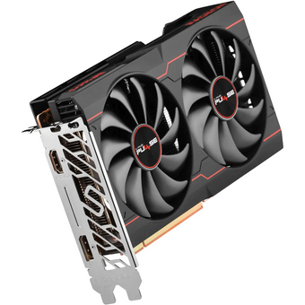  Видеокарта Sapphire AMD Radeon RX 6500XT 4Gb (RX 6500XT Gaming OC Pulse) (11314-07-20G) PCI-E 4.0 64bit GDDR6 2685/18000 HDMIx1 DPx1 HDCP Ret 