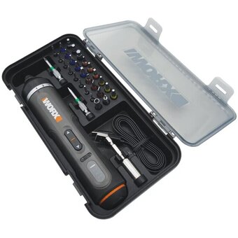  Отвертка аккумуляторная WORX WX242 набор оснастки 