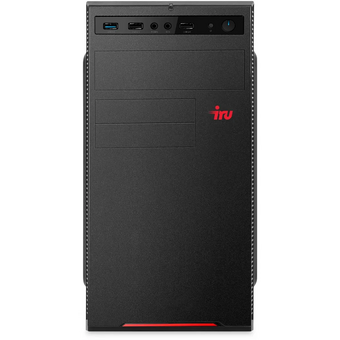  ПК iRU Опал 613 (2049322) Intel Core i3 12100, DDR4 8ГБ, 256ГБ(SSD), Intel UHD Graphics 730, Free DOS, черный 