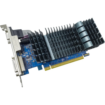  Видеокарта Asus Nvidia GeForce GT 710 2Gb (GT710-SL-2GD5-BRK-Evo) PCI-E 64bit GDDR5 954/5012 DVIx1 HDMIx1 CRTx1 HDCP Ret low profile 