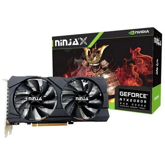  Видеокарта Ninja (Sinotex) Geforce RTX2060Super (NF206SG86F) 8GB 256bit GDDR6 DVI HDMI DP PCIE 