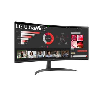  Монитор LG UltraWide 34WR50QK-B (34WR50QK-B.ARUZ) черный 
