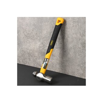  Рихтовочный молоток Deli DL443020 900 гр фиберглассовая рукоять 