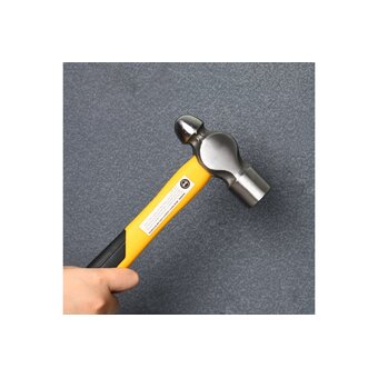  Рихтовочный молоток Deli DL443020 900 гр фиберглассовая рукоять 