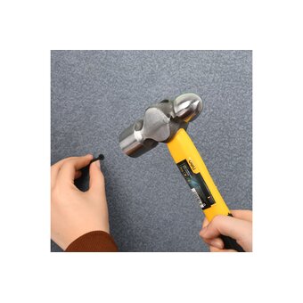  Рихтовочный молоток Deli DL443020 900 гр фиберглассовая рукоять 