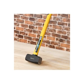  Кувалда Deli DL447030 3000 гр фиберглассовая рукоять. 