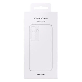  Чехол Original Samsung Clear Case S23FE(S711) (EF-QS711CTEGRU) Прозрачный 