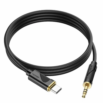  Аудио-адаптер HOCO UPA30 Friend digital audio conversion cable Type-C серый 