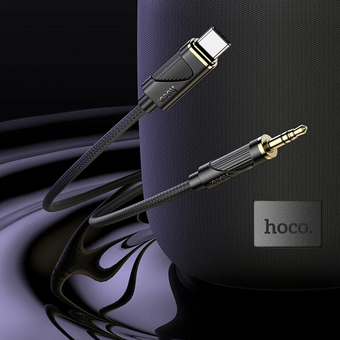  Аудио-адаптер HOCO UPA30 Friend digital audio conversion cable Type-C серый 