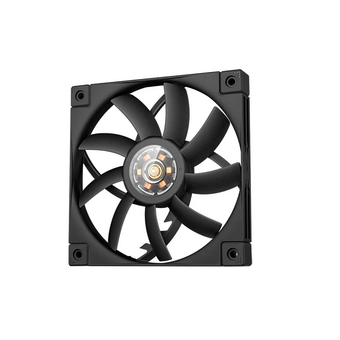  Вентилятор DEEPCOOL FT12 Slim 120x120x15мм (White LED, черный, 500-1850об/мин) Color Box 
