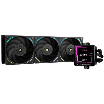  СВО Thermalright Frozen Vision 360 ARGB (F-Vision-360-BL) Soc-AM5/AM4/1151/1200/2066/2011/1700 черный 4-pin 28dB Al LCD Ret 