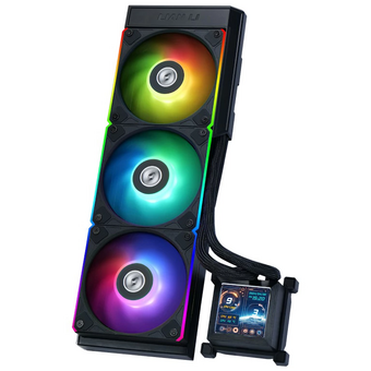 СВО Lian Li HydroShift LCD 360R (HSLCD36RB Black) (G89.GHSLCD36RB.R0) / 3x120mm ARGB PWM Fans 