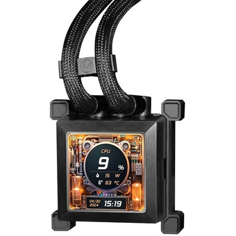  СВО Lian Li HydroShift LCD 360R (HSLCD36RB Black) (G89.GHSLCD36RB.R0) / 3x120mm ARGB PWM Fans 