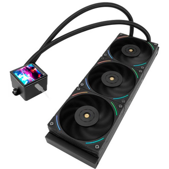  СВО Thermalright Frozen Vision 360 ARGB (F-Vision-360-BL) Soc-AM5/AM4/1151/1200/2066/2011/1700 черный 4-pin 28dB Al LCD Ret 