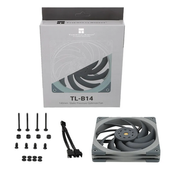  Вентилятор Thermalright TL-B14 140x140x25mm 4-pin 31.4dB 240gr Ret 