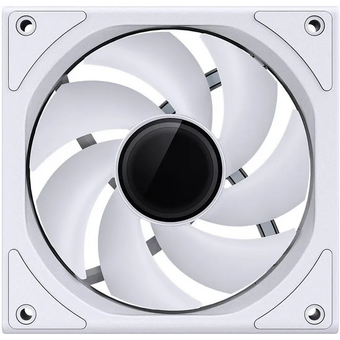  Вентилятор JONSBO ZK-120W(3 in 1) White 120х120х25мм (ARGB LED, 800-2200об/мин, белый) Retail 