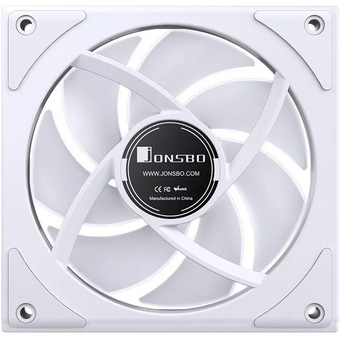  Вентилятор JONSBO ZK-120W(3 in 1) White 120х120х25мм (ARGB LED, 800-2200об/мин, белый) Retail 