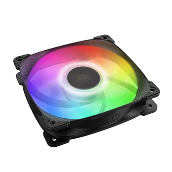  Вентилятор Geometric Future Squama 2501B (1F2501B112000) Single Pack / 120mm, 2000 RPM, 80.81 CFM, 34.2 dBA, 5V ARGB, Black 