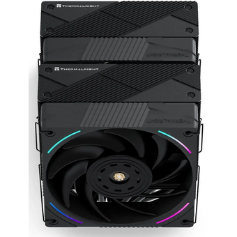  Кулер Thermalright Phantom Spirit 120 Evo (PS120-Evo) ARGB Soc-AM5/AM4/1151/1200/1700 черный 4-pin 25.6dB Al+Cu 765gr Ret 