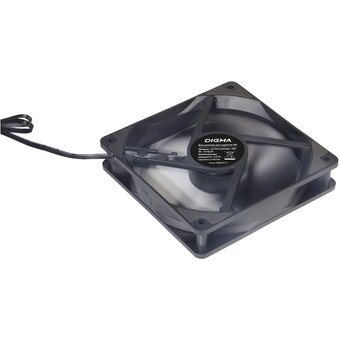  Вентилятор Digma DFAN140PWM-1BK 140x140x25mm черный 4-pin 20-50dB 135gr Ret 