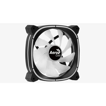  Вентилятор Aerocool Astro 12 F, ARGB 120x120x25mm черный 6-pin 17.5dB Ret 
