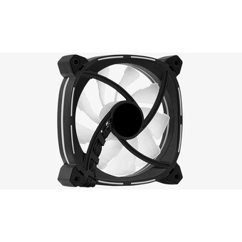  Вентилятор Aerocool Astro 12 F, ARGB 120x120x25mm черный 6-pin 17.5dB Ret 