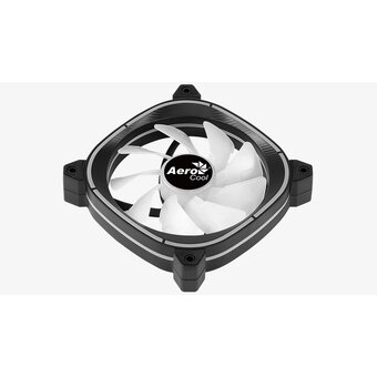  Вентилятор Aerocool Astro 12 F, ARGB 120x120x25mm черный 6-pin 17.5dB Ret 