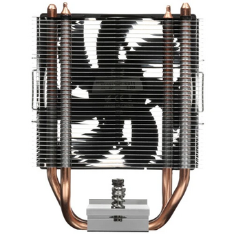  Кулер PCCooler R200 S115X/1200/1700/AM4/AM5 (TDP 110W, 90mm Non LED Fan, 2 тепловые трубки 6мм, 2200RPM, 28,3dBa) 