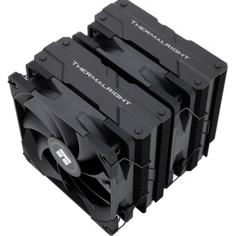  Кулер Thermalright Peerless Assassin 120 (PA120-Black) Soc-AM5/AM4/1151/1200/1700 черный 4-pin 25.6dB Al+Cu 750gr Ret 
