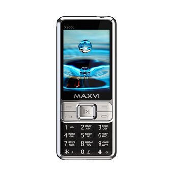  Мобильный телефон MAXVI X900c Black 