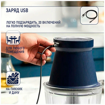 Блендер MORPHY RICHARDS MR9402аb синий 