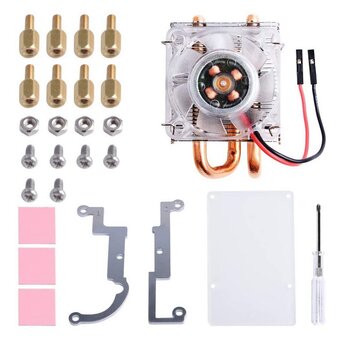  Вентилятор Raspberry Pi RPI-LPCOOL Ice Tower CPU for Raspberry Pi, Low Profile 