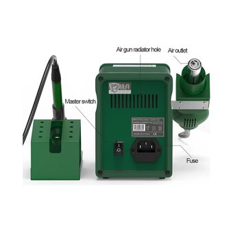  Паяльная станция BestTool BST-878D 
