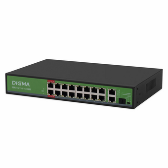  Коммутатор Digma DSP216F-1G-1C-R300 (L2) 