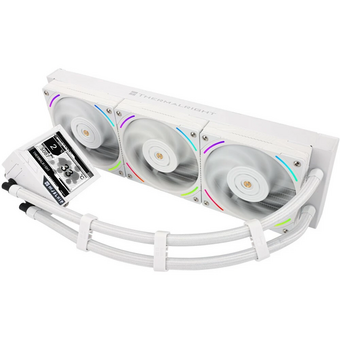  СВО Thermalright Mjolnir Vision 360 ARGB (M-Vision-360-WH-ARGB) Soc-AM5/AM4/1151/1200/2066/2011/1700 белый 4-pin 27dB Al LCD Ret 