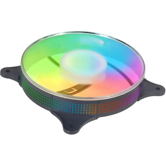  Вентилятор GMNG GG-CF120FRGB3-PWMBK RGB 120x120x25mm черный 4-pin 20-28dB 108gr Ret 